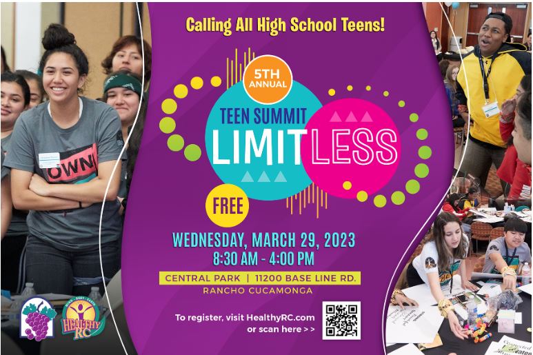 flyer for Teen Summit